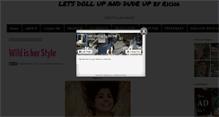 Desktop Screenshot of letsdollup.com